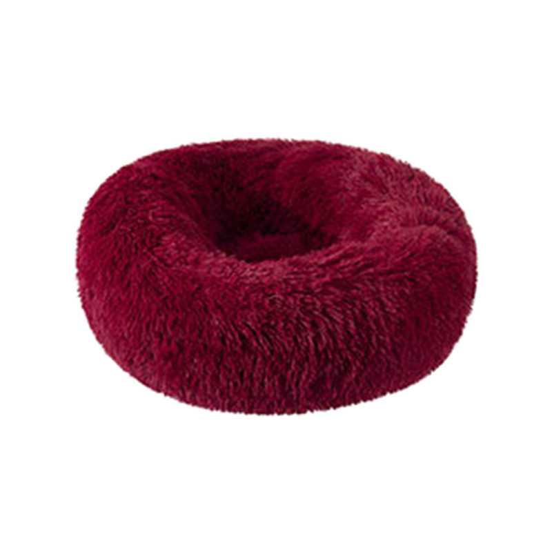 Lit d'hiver long et lavable en peluche pour chat