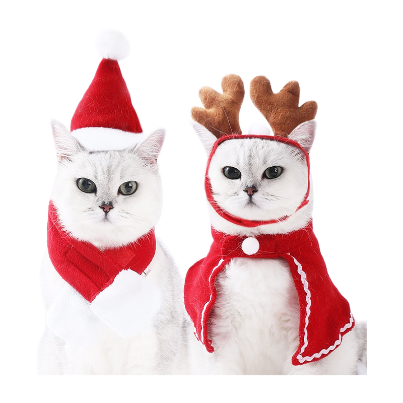 Accessoires pour vêtements de Noël pour chien et chat