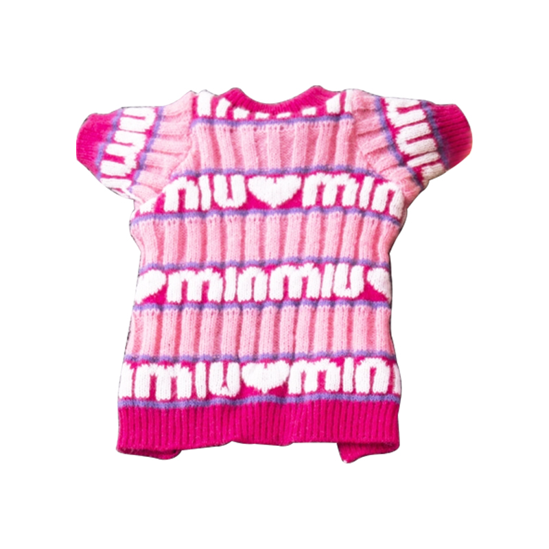 Pull chaud en tricot pour chien