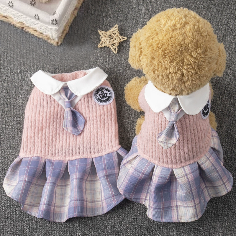 Robe de princesse printanière pour chiot