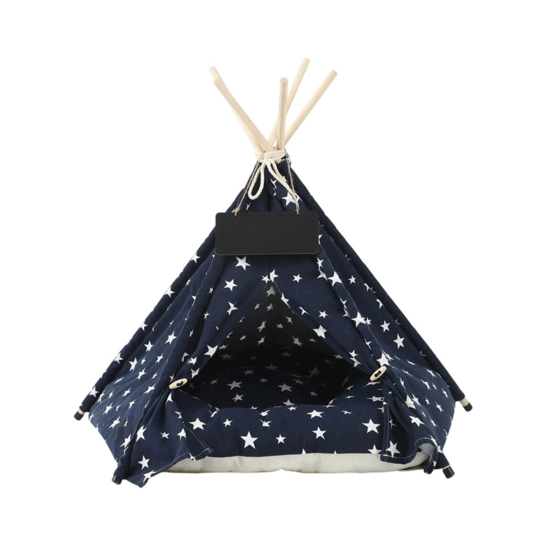 Maison de tente portable pour animaux de compagnie intérieure et extérieure 