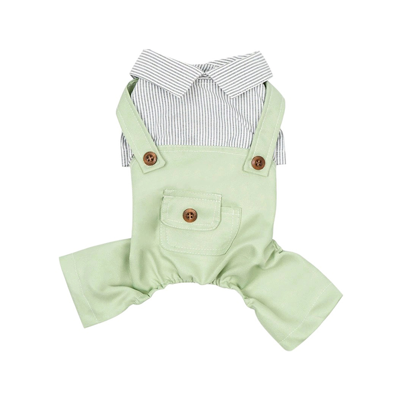 Salopette pour chien et chat en tissu printemps-été