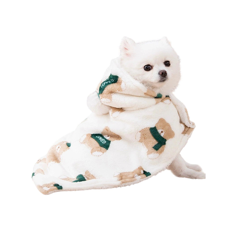 Vêtements de cape chauds d'hiver pour chien et chat 