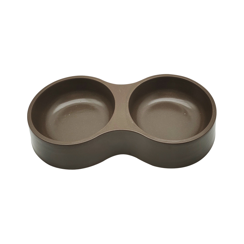 Mangeoire pour animaux à double bol - Mangeoire pour aliments et eau