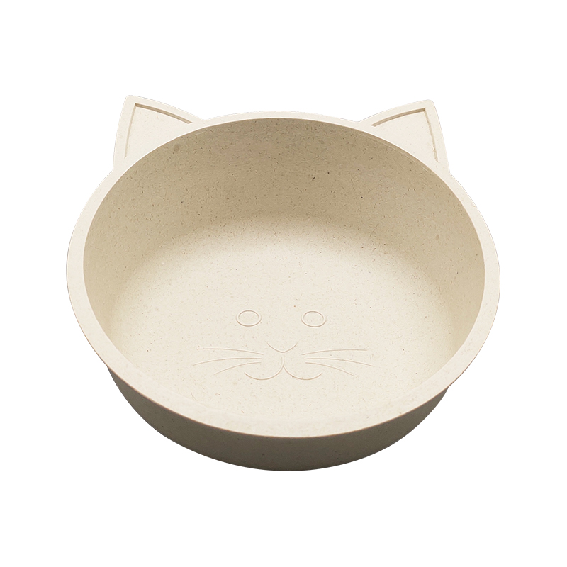 bol d'alimentation en forme de chat