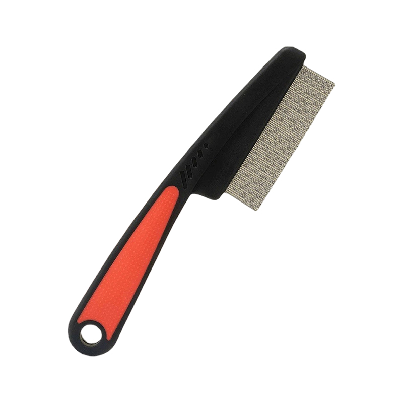 Brosse de nettoyage en acier inoxydable pour chien et chat 