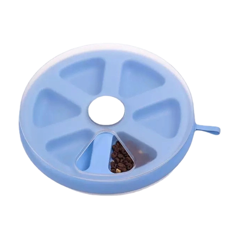 Puzzle chien chat en plastique mangeoire plus lente