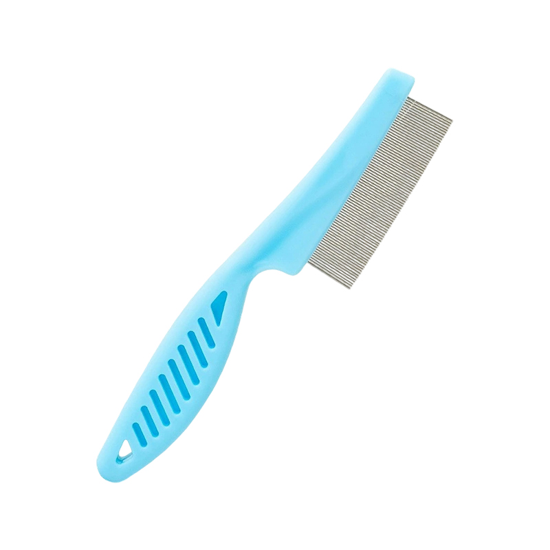 Brosse de nettoyage en acier inoxydable pour chien et chat 
