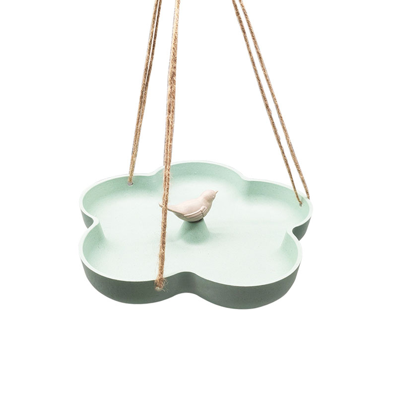 Mangeoire Lotus en fibre de bambou