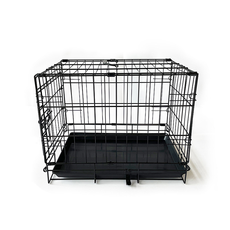 Cage pliable en acier pour chien